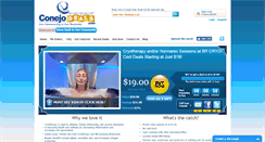 Desktop Screenshot of conejodeals.com